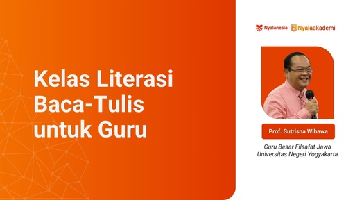 Kelas Literasi Baca-Tulis untuk Guru